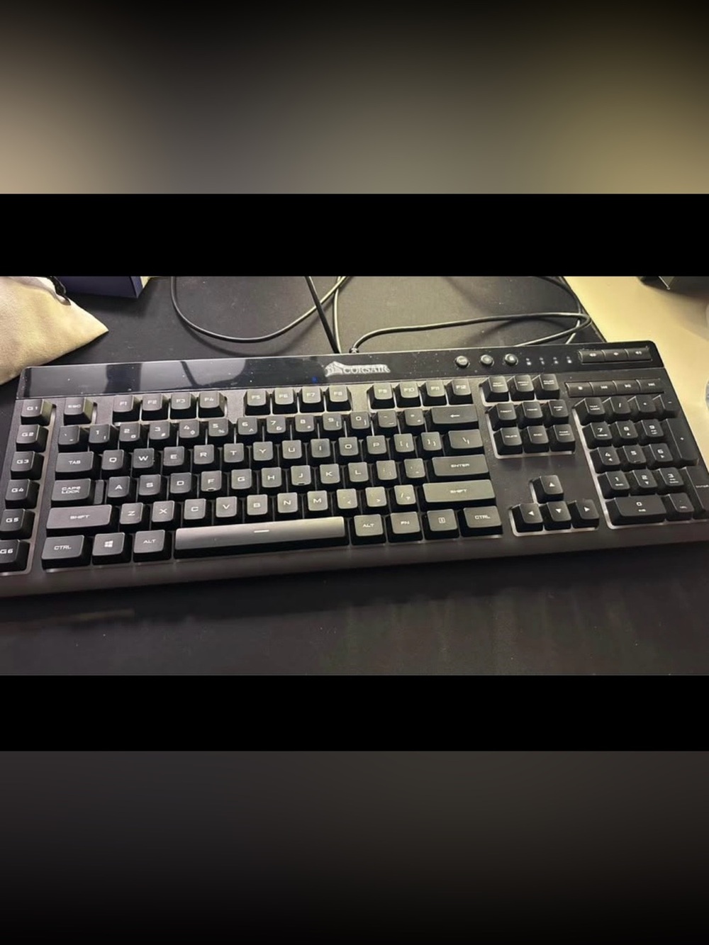 Corsair gaming K55 RGB keyboard